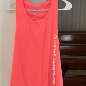 Superdry Sport Coral Tank Top